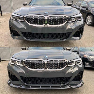 2020 BMW 340i Lip Installed