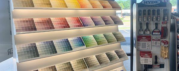 Choose from our 1320 colors, or let our experts match a color you bring in.