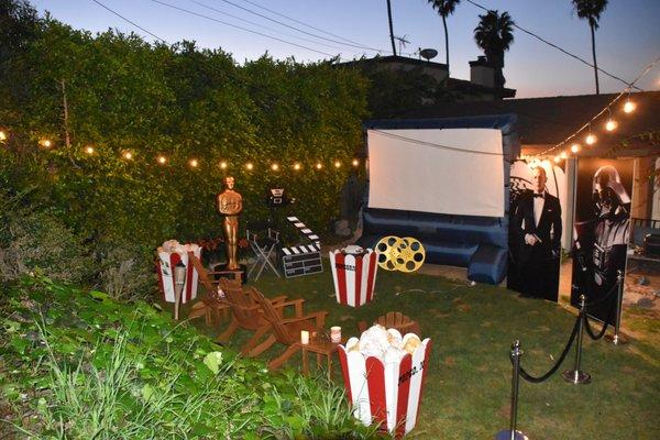 Backyard Movie Night