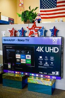 Send a friend and get $50, plus a chance to win this TV!