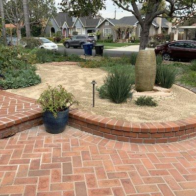 Integrated rain garden