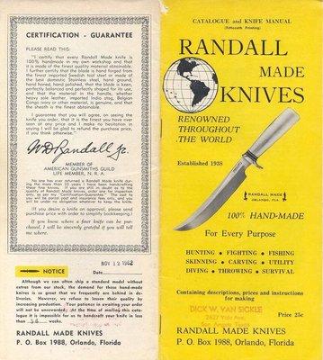 Randall Knives