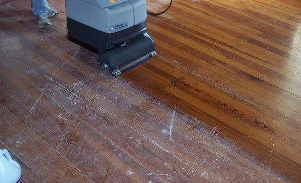 HARDWOOD FLOOR 
        CLEANING