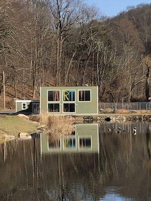 Art Classes by the pond in beautiful Cedar Lane Park