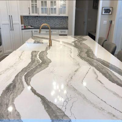 Cambria Quartz Countertop Island