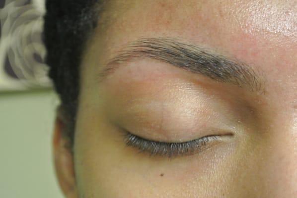 Naperville Eyebrow Shaping - Before