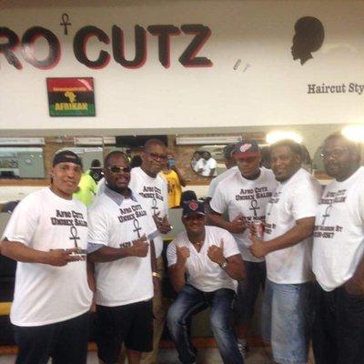 Afro Cutz Unisex Salon Crew!