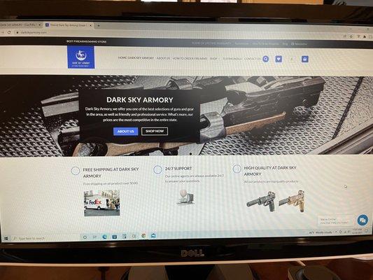 Dark Sky Armory Website