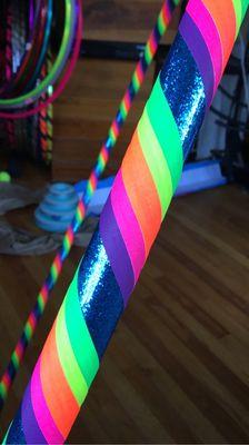 Gravities Rainbow 43" Beginners Dance Hoop # yum