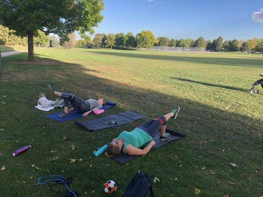 Outdoor Mama FITT classes