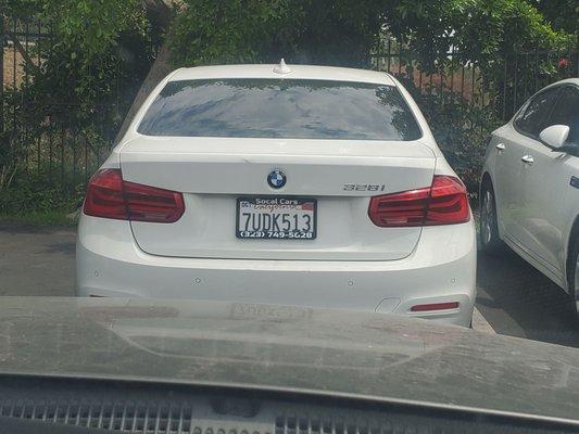 This car park in my spot. So many issues with tenants parking in fire lane, loading zone, and other people spot.