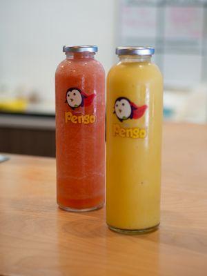 Watermelon Cooler (Left) and Mango Tango (Right)