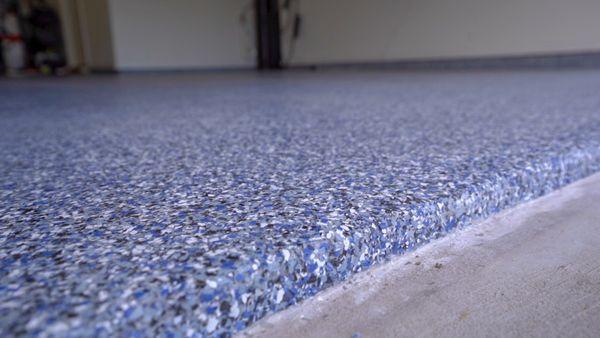 Durable Polyaspartic garage floor Coating installed in one day at the lowest price.