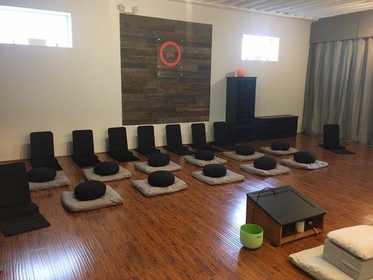 InnerSpace Studio, our meditation studio.