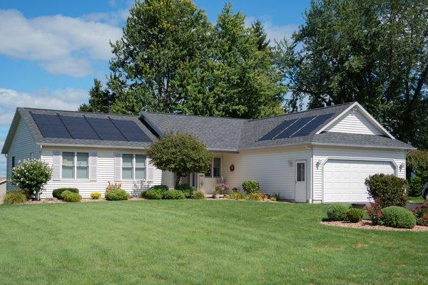 NEW! Solar shingles are on option if you need a new roof. The best-looking solar option!