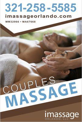 Couples massage