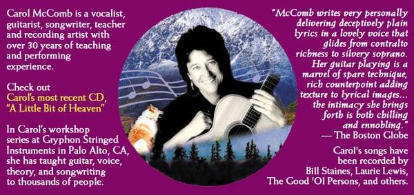 Carol McComb Guitar Workshops