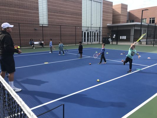 Red Ball class with some great kids!