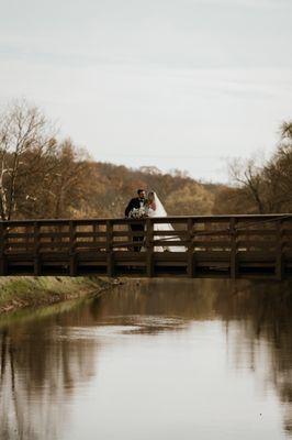 Bridge on golf course