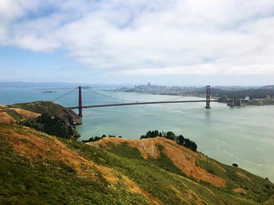 Spectacular view from the Marin Headlands