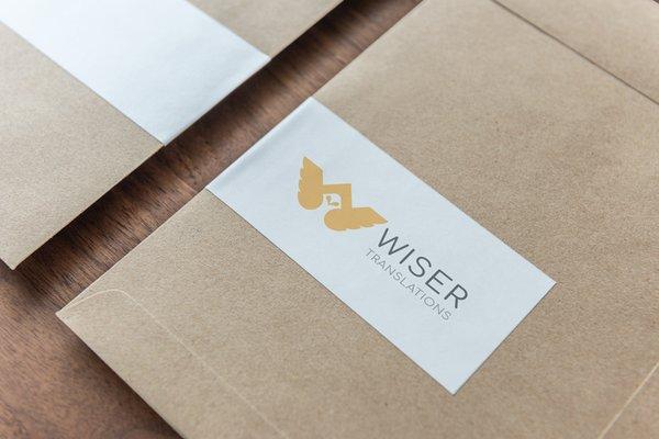 Wiser Translations Logo Mockup