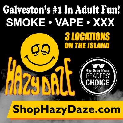 Hazy Daze, Smoke, Vape, Adult Novelties and much more!