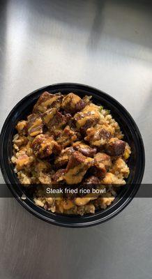 Steak fried rice