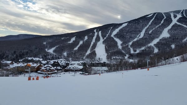 It's only 20 mins from The 1860 House to Stowe Mt Resort