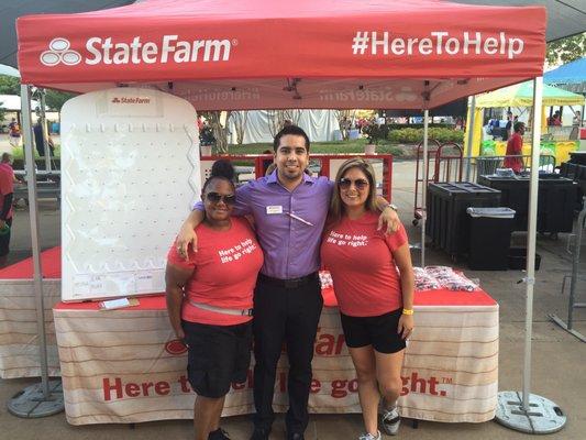 With our Marketing State Farm Crew!