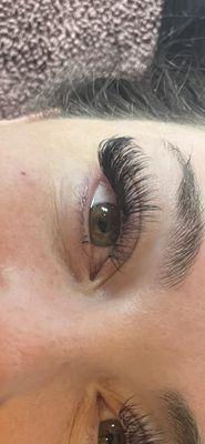 Volume lash extensions