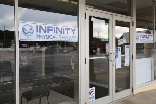 Infinity Physical Therapy in East Liverpool, Ohio. Located in Dunham's Plaza.