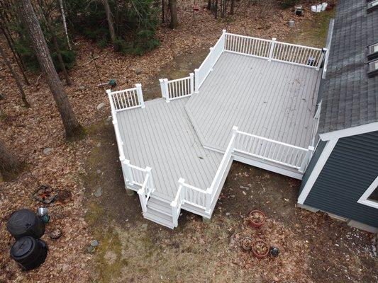 Call us for all your deck needs... installing maintenance free decks from start to completion.