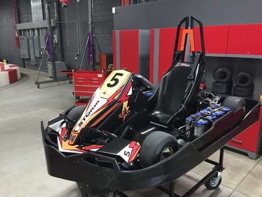 Electric go kart for instant torque