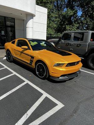 2012 Boss 302 Mustang