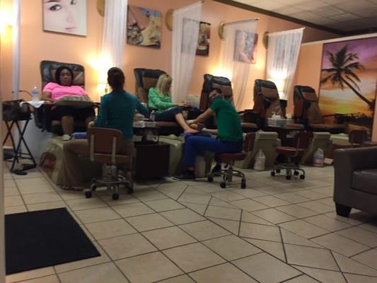 Pedicure chairs