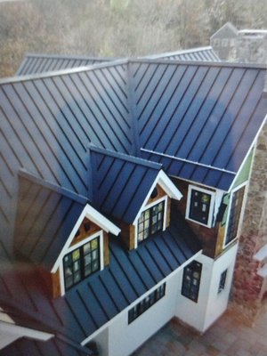 Metal Roofs- Rib Paneled and 
                        Standing Seam