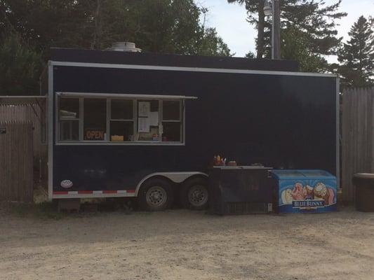 The ice cream shack.