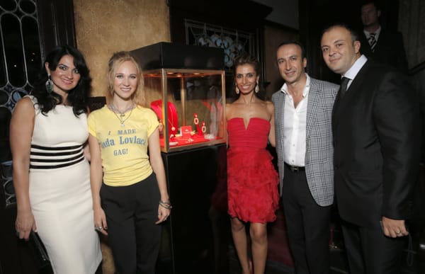 Casa Reale team at Lovelace movie premiere in LA 2013