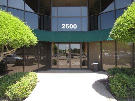 The front door to Houses for Sale in Plano.