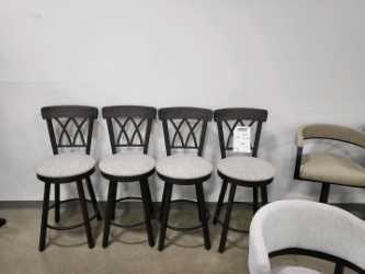 Amisco 4 Barstool Set