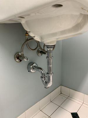 Basin Drain Line Replacement