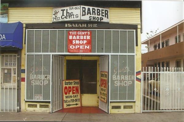 The Gents Barbershop - Storefront