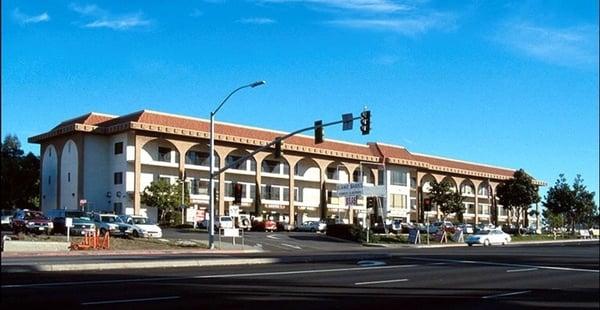 We're right across the street from 24 Hr. Fitness on Balboa Ave.