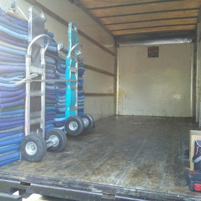 San Antonio movers with clean trucks and all the right equipment for the job.