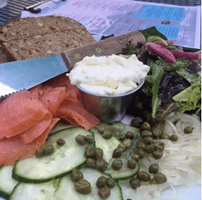 Perfect lox platter. Best ever!