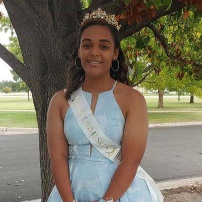 Homecoming Queen! Look how beautiful she looked in her perfect Bloom Dress.