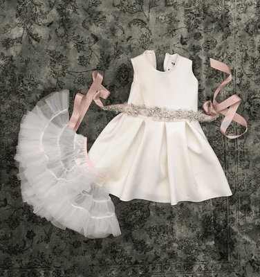 Custom Flower Girl Dress - Neoprene