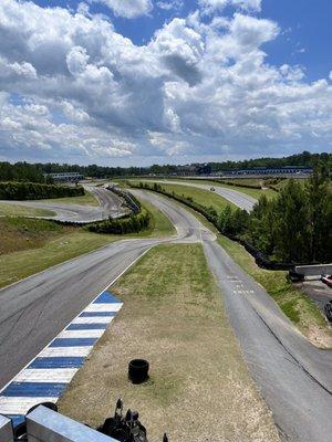 Beautiful day for go karting