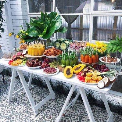 Todo para tu fiesta cócteles de fruta y fruta fresca