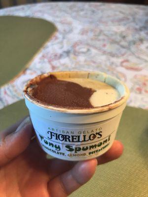 They sell Fiorello's gelato in a little freezer in the back of the store